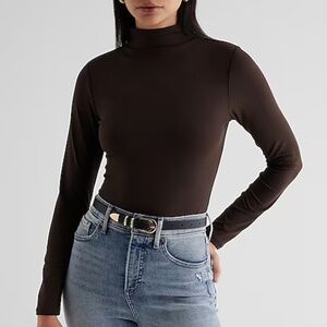 NWT Express Body Contour High Neck Bodysuit - S